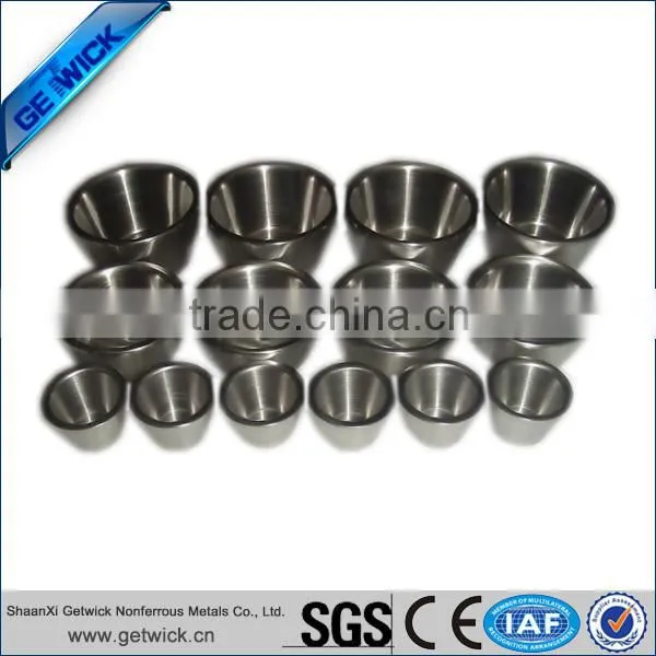pure tungsten crucible made in china