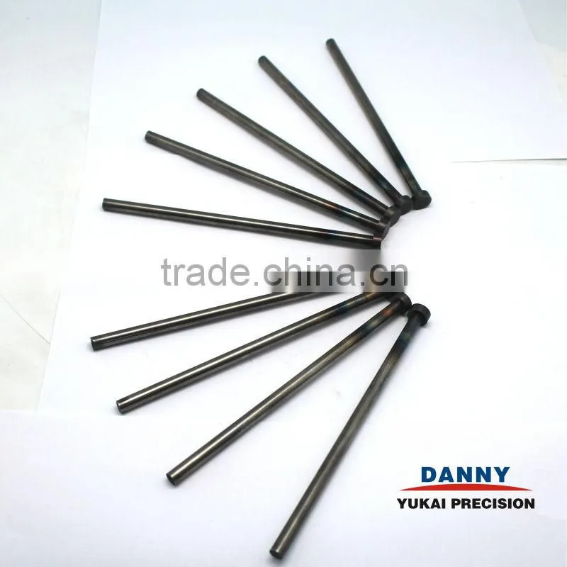 SKD61 nitrided stepped ejector pin for plastic injection mold manufacturer