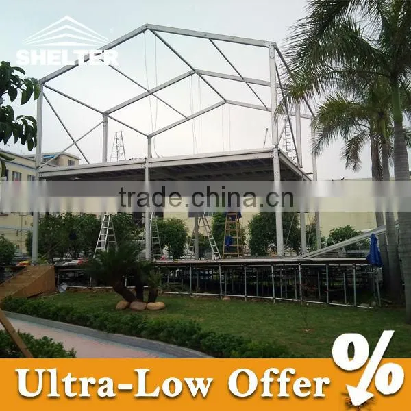 VIP Double-layer Tent with ABS wall and glasswall