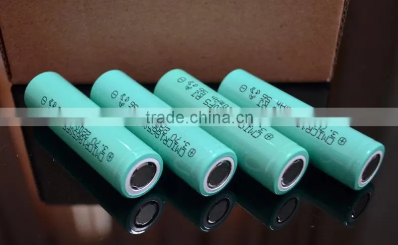 2800mAh 3.7v Rechargeable 18650 lithium battery for power bank