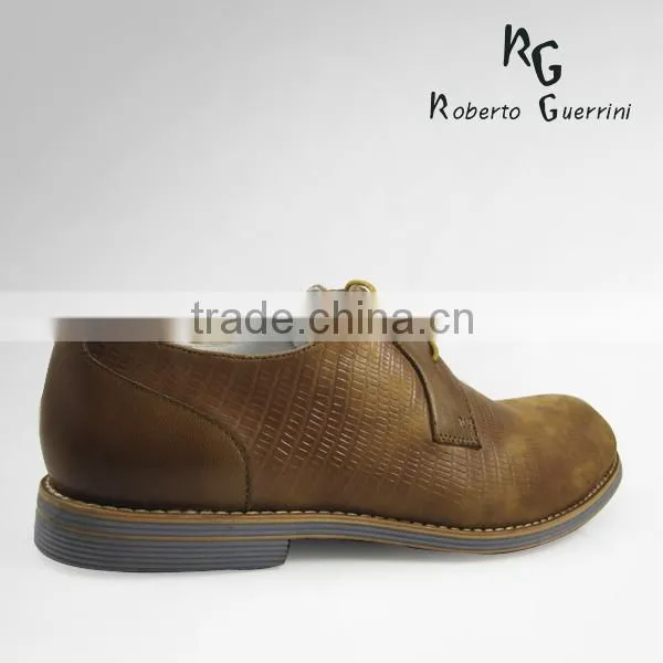 wholesale leather lace up man shoe