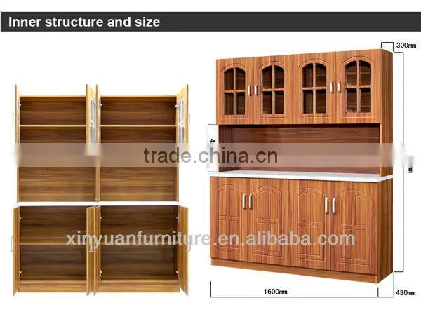K814 flat pack and know down movable cupboard