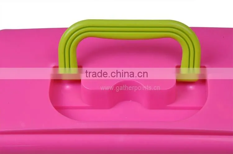 Color Empty Plastic First Aid Box