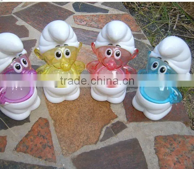 2015 hot sell Elf plastic candy jar for kids/display candy jars candy