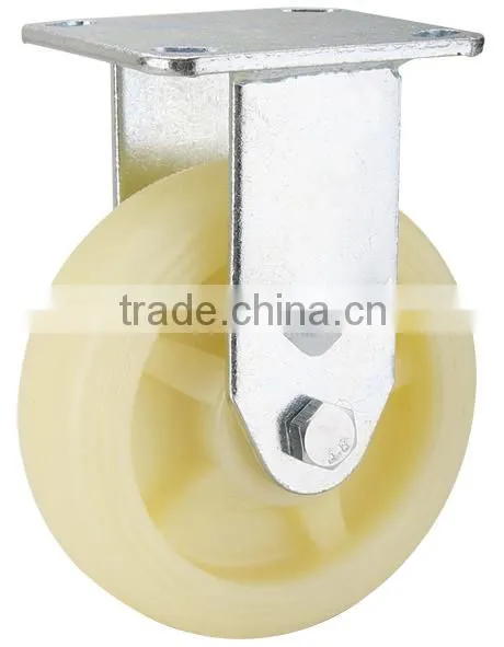 Trolley white nylon wheel caster
