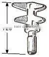 Shipping container door parts:anti rack ring,lock cam,lock keeper, lock handle