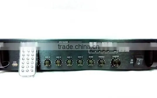 ITC TI-60U Series PA System 5 Zone Mixer Amplifier with MP3 Player