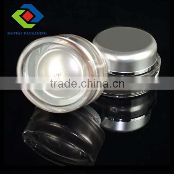 30gm Clear Printing Oval Round Plastic Cream Jars,Night Jar