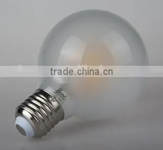 2015 hot sell led filament bulb e27 8watt g125, led bulb filament, filament led