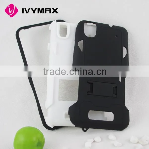 Best selling PC Silicone case cover for zte n9520