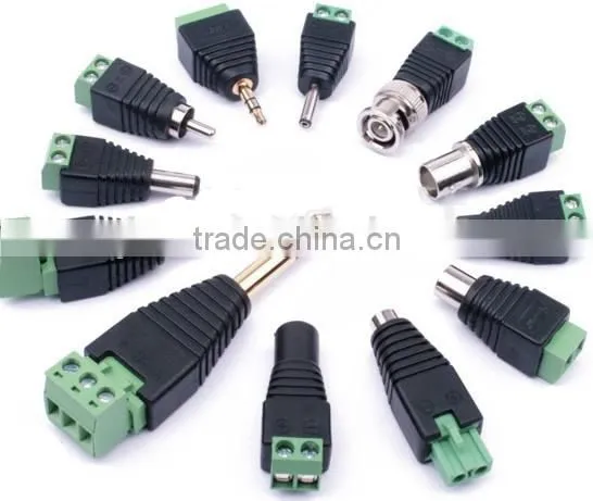 dc power green 2.5mm plug male