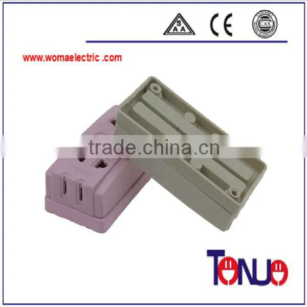 extension socket with side socket