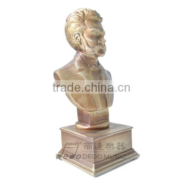 2015 Resin Strauss Statue,Music Statues