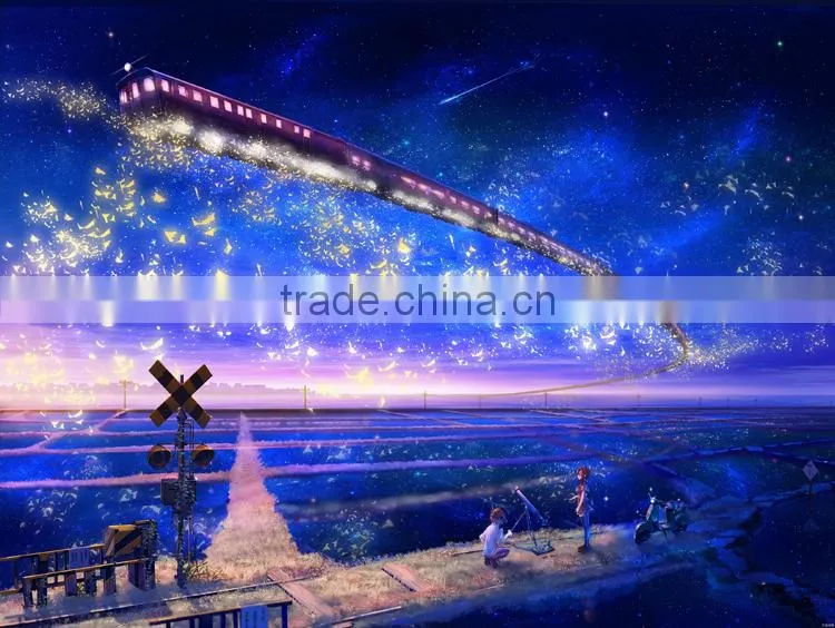 Led Wall Decor Canvas Printing, Art Picture With Led