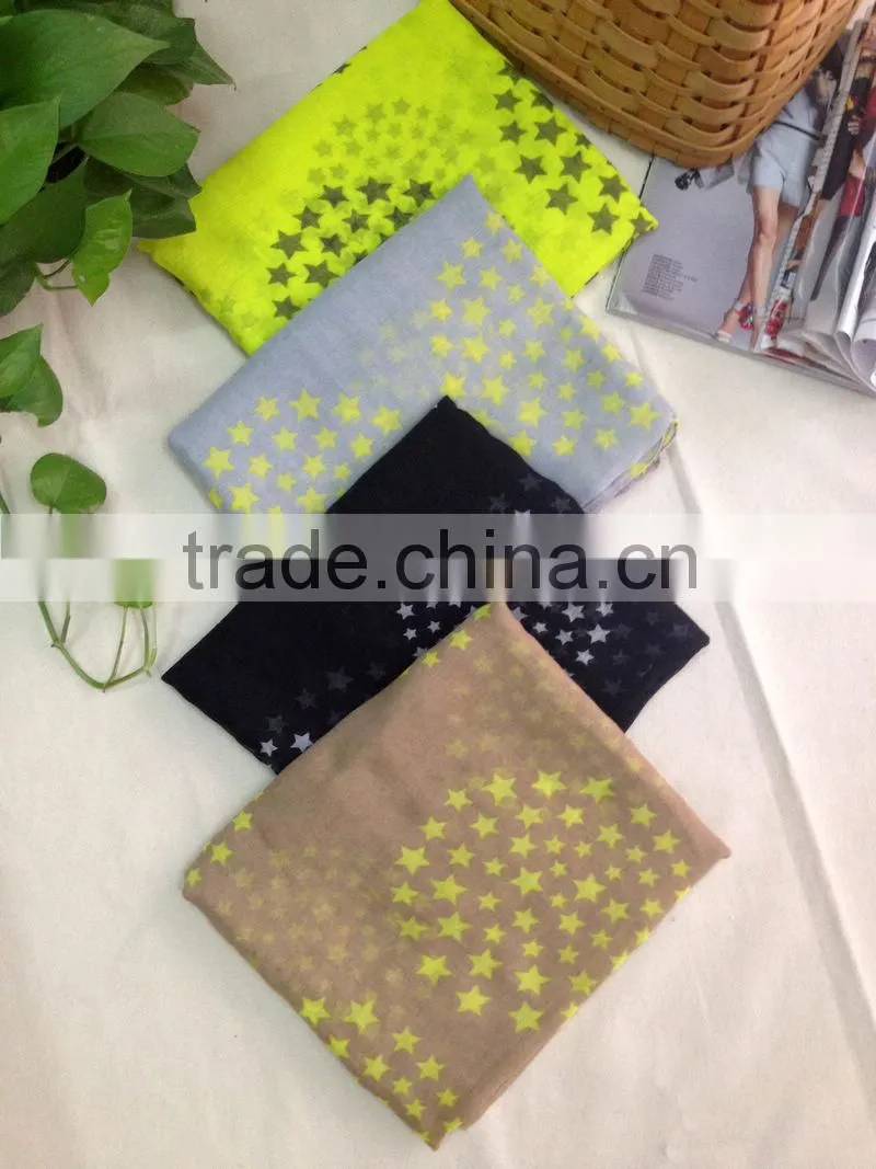 2015 newest design novel fashion scarf muffler and voile scarf polyester scarf for lady