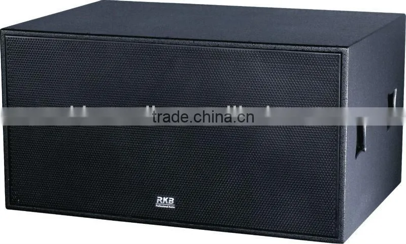 high quality PW-218 dual 18'' speakers subwoofer