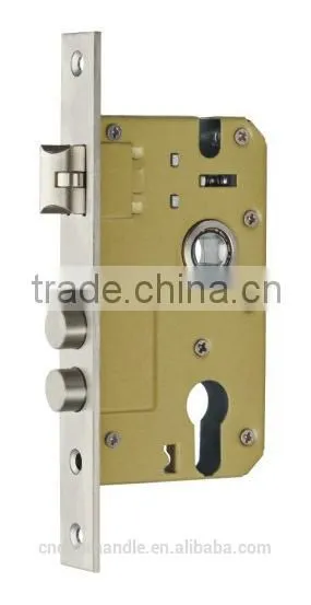 Door lock in guangzhou new style handle lock plate door lock