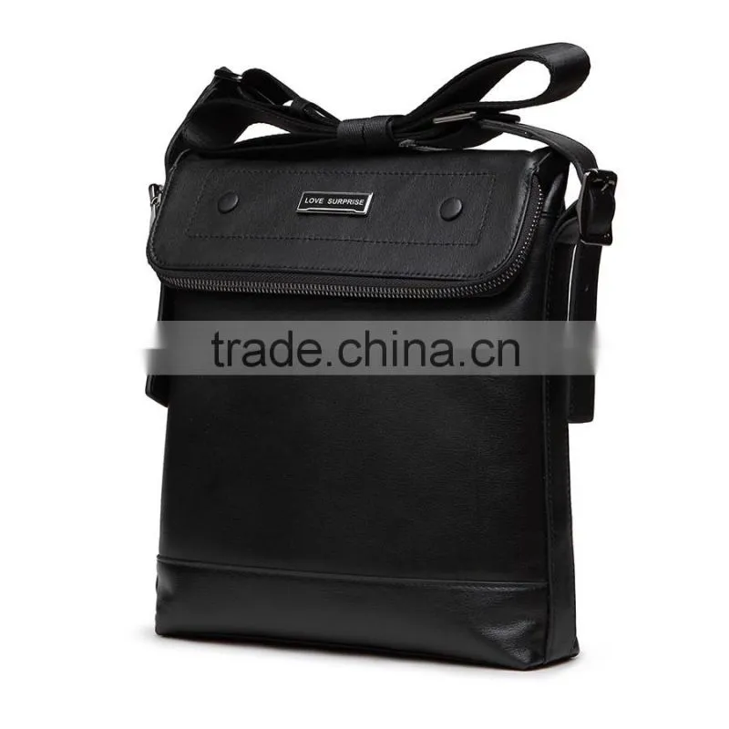 Dongguan factory directly customized leather business briefcase made in china