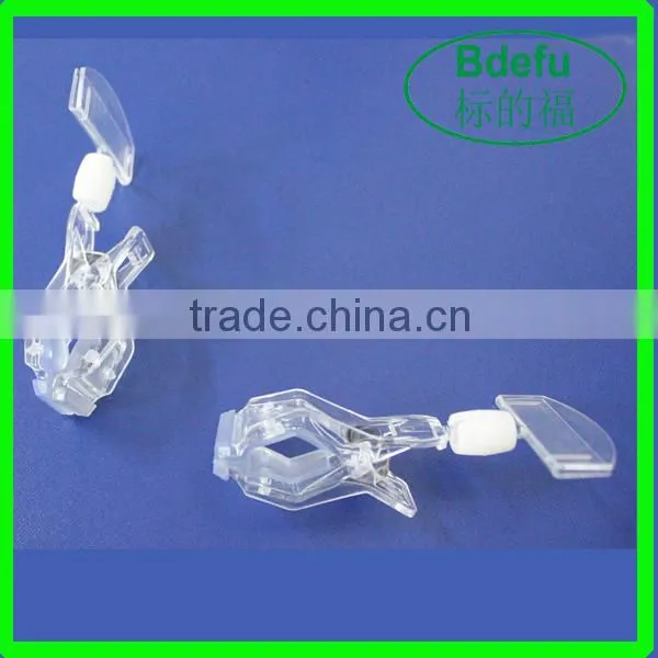 Clear Plastic Pop Display Clip