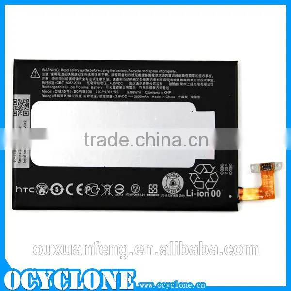 100% new arrival BOP6B100 original internal battery for HTC M8