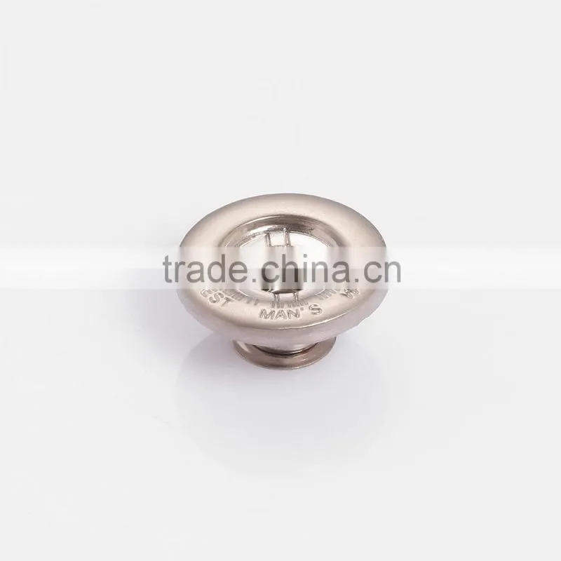 Fashion garment accessories decorative remove metal jeans buttons garment button