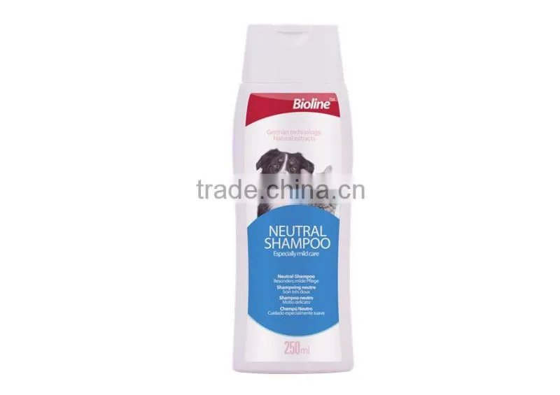 Bioline neem tree oil organic shampoo dog shampoo/anti flea and tick shapoo
