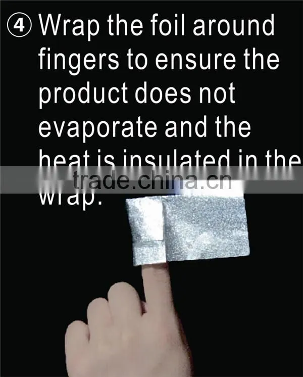 hot sell nail wrapper remove aluminium foil sheet