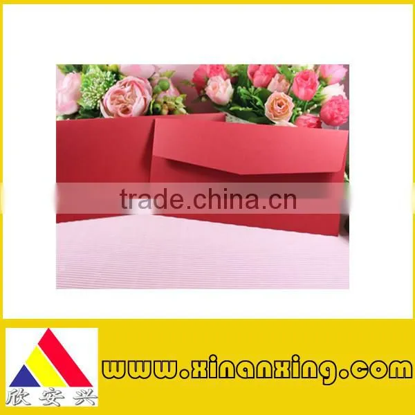 red paper envelope for the wedding