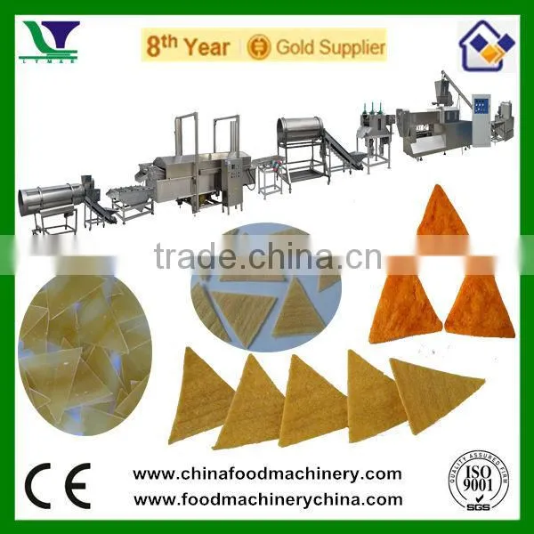 Automatic Continuous Corn Tortilla Doritos Chips Form Machine