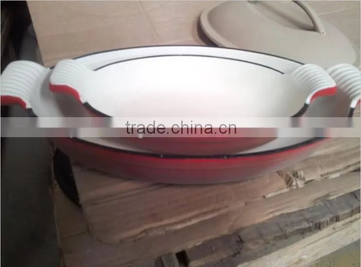 Enamel Cast Iron oven dish