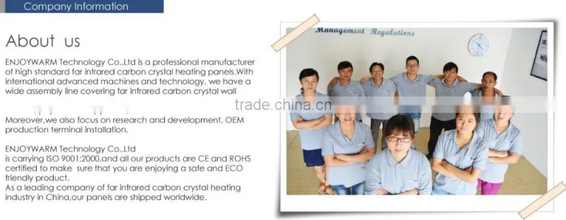 TUV GS CE ROHS SAA ISO9001 IP54 best selling bathroom wall mounted heating panel