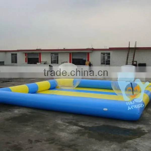 large 9m pvc inflatable swimming pool