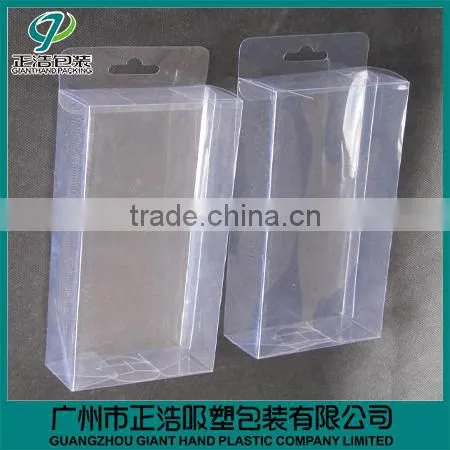 Plastic PVC PET Gift Packaging Box with UV printing