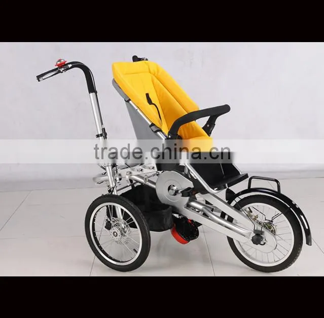 mother and child bicycle baby stroller