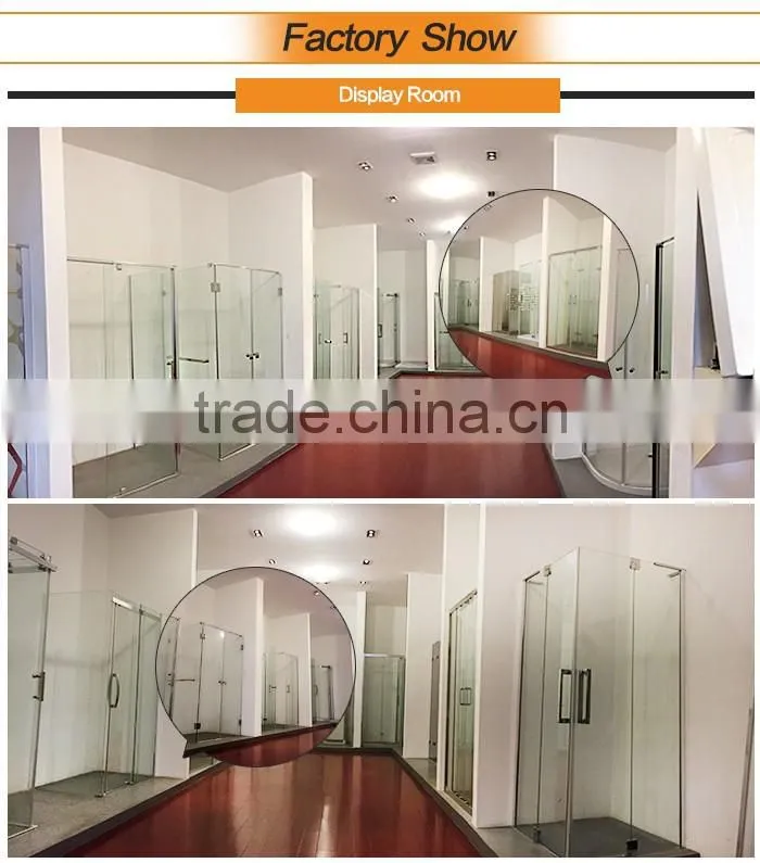 Wall to Wall Shower Screen 1200x1900mm Hinge