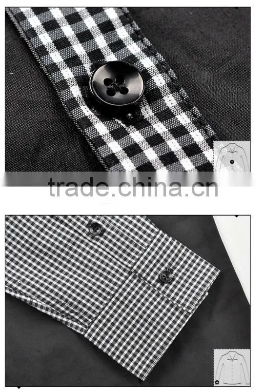 cotton twill fashion men stripe shirt