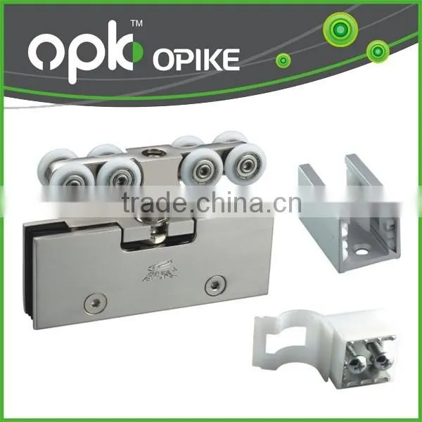 OPK Hot Sale Glass Door Bathroom Sliding Roller