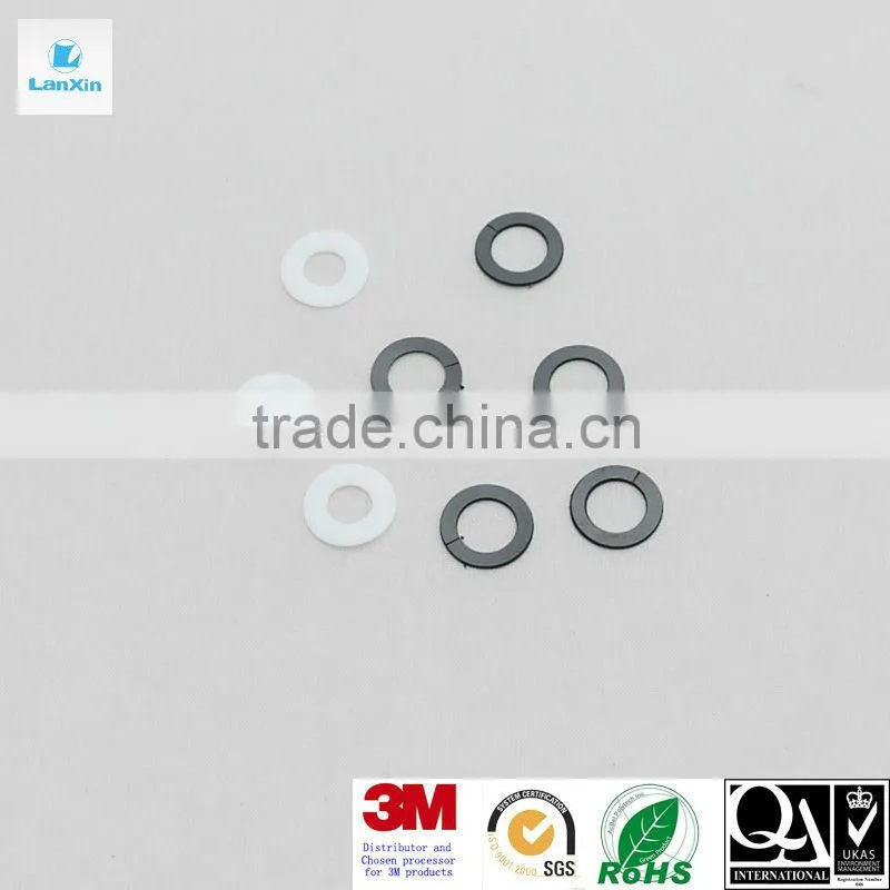 White round plastic gasket