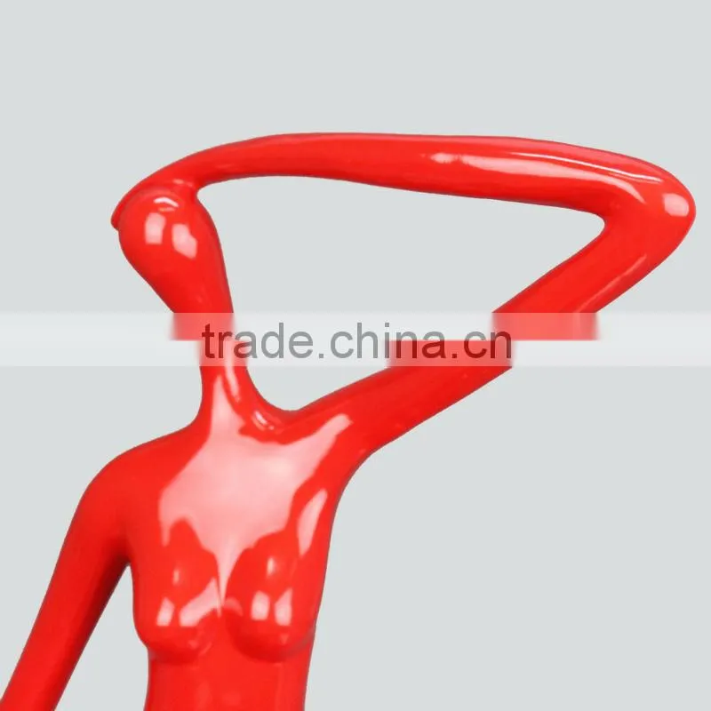 DS130001 resin sexy lady handicrat home decor&art show crafts