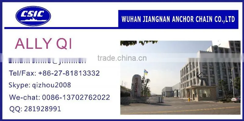Marine Shackles: kenter shackle, anchor shackle, swivel shackle, dee shackle etc (skype: qizhou2008)