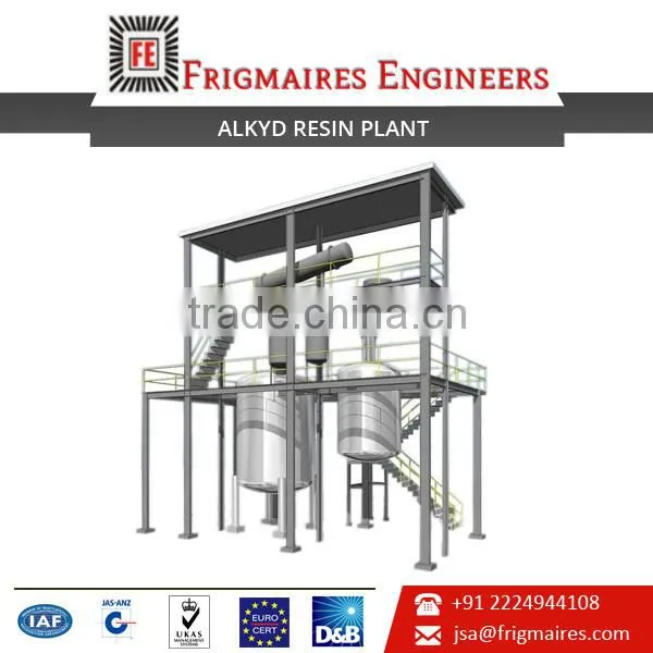 Excellent U.V. Resistance ISO Certified Alkyd Resin Plant