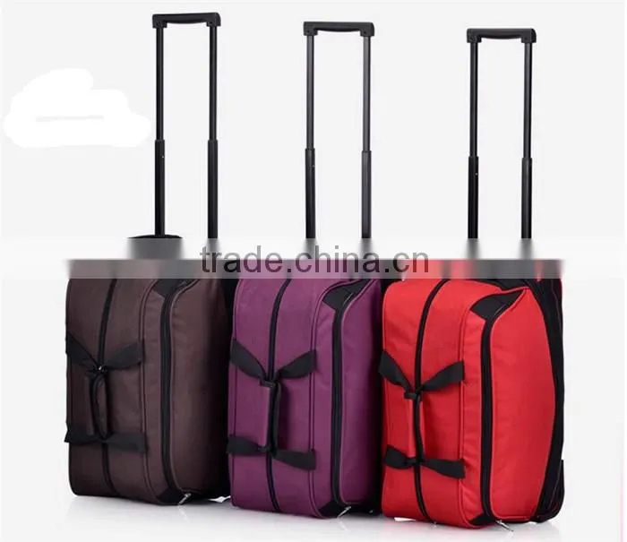 single ladies duffle bag new product women trolley bag from China