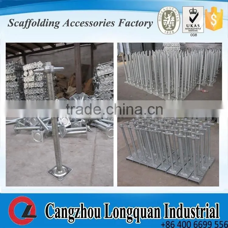Construction Jack Base Scaffolding China Supplier