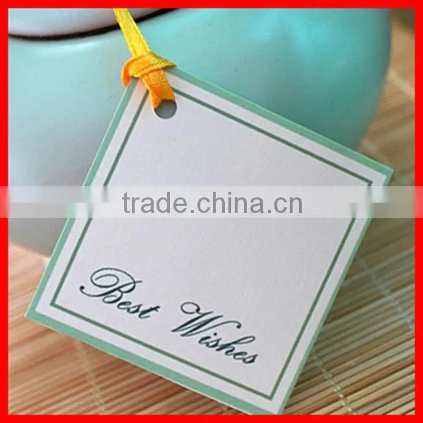 Simply Charming Custom Printed White Hard Blank Greeting Card Paper
