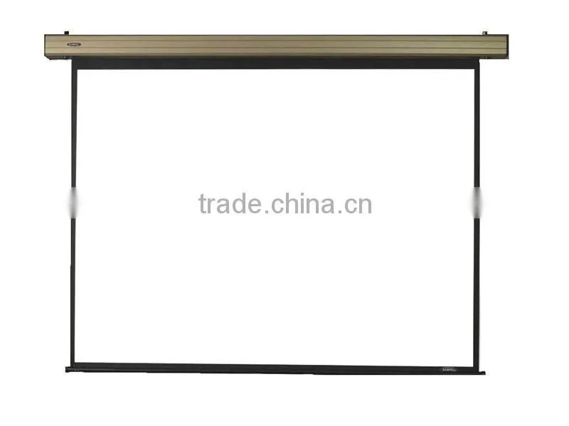 16:9 Motorized projector screen 200 inch big size projector screen price of projector screen