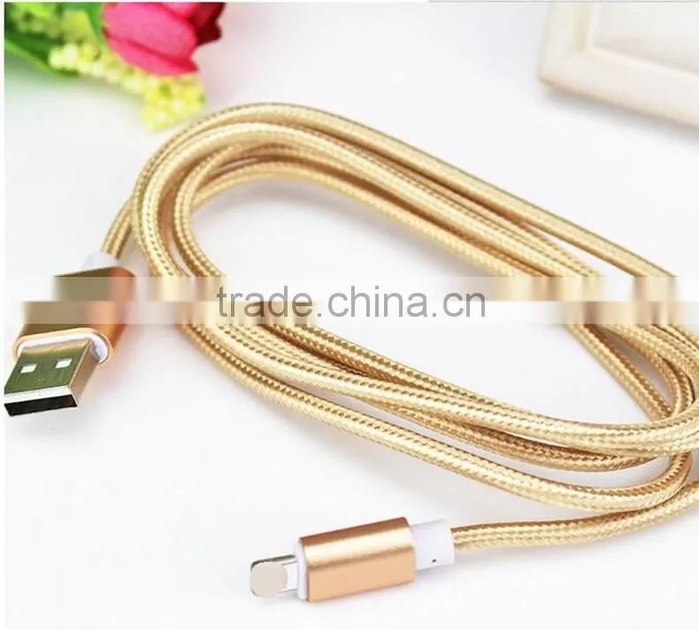 Wholesale new products 2016 For iphone 6 usb date cable charger and data sync cable