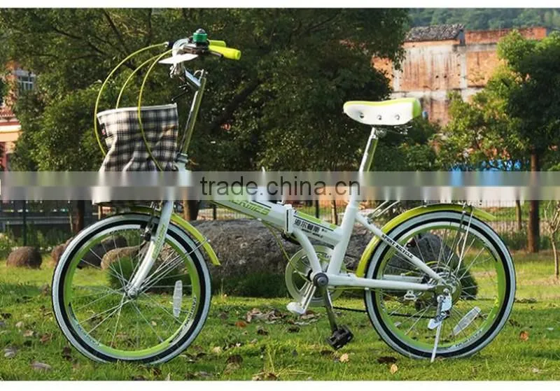 Folding Bicycles 20-Inch Variable Speed Cycling Students Mini Ultra-Portable Ladies Cars Sell Like Hot Cakes!