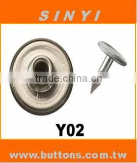 High quality Metal Customized Logo Jean Button