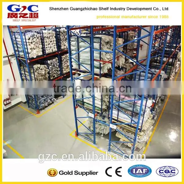 Shenzhen Steel Pallet Racking System for Fabric Rolls