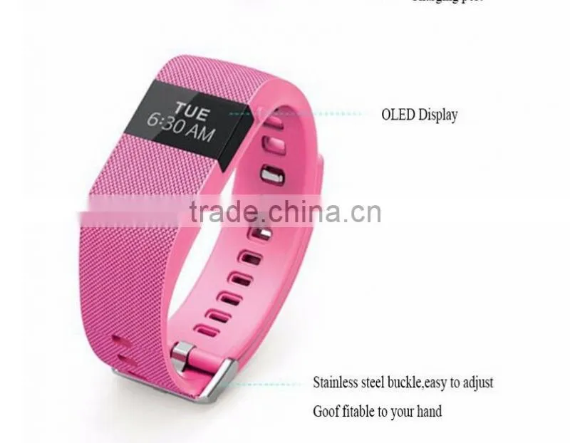 Heart Rate monitor OLED Display jw86 bluetooth healthy tracker smart bracelet